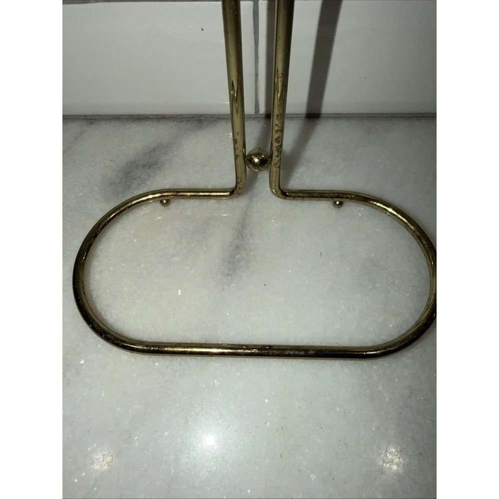 Vintage Gold Metal Hand Towel Stand Holder GW994